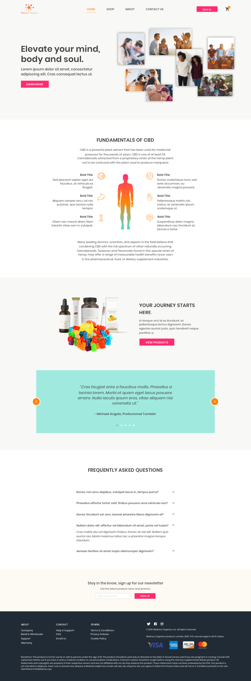 Wellness Organics Showcase 1